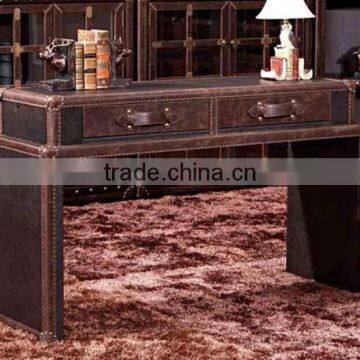 BISINI Leather Office Desk, Study Room Desk, Office Furniture (BF08-0246)