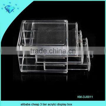 Small Cheap Acrylic Mirror Jewelry Box photo-4