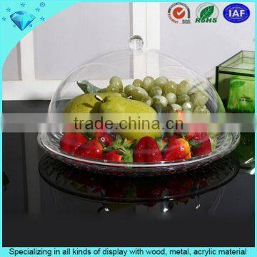 2014 Hot Sale!!! Clear Acrylic Bread Display Case Stand,acrylic Cake Cover photo-5