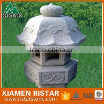 Chinese grey granite garden stone lantern for sale