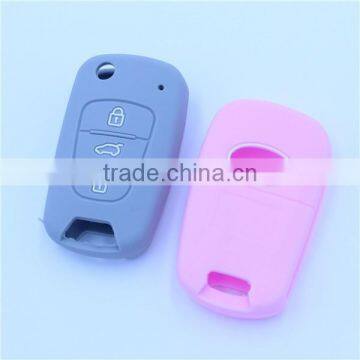 Factory Supply Silicone Car Key Cover Case for Hyundai I30 3 Buttons photo-2