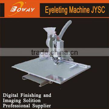 Boway service JYSC long Arm manual Eyeleting Machine