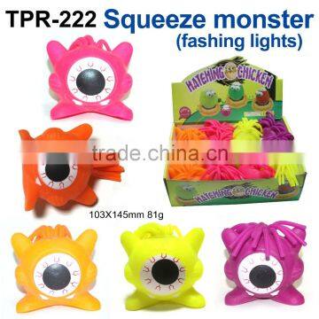 Soft Plastic Flashing Squeeze Eye Toys