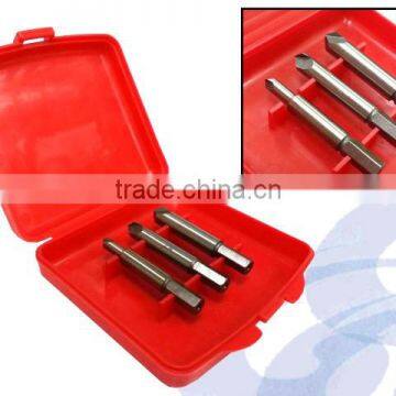 3PC HSS Screw Extractor Set With Quick Hex Shank for Power Tools photo-2