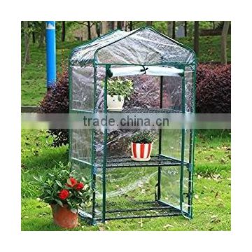 Pure Garden 3 Tier Mini Greenhouse with Cover