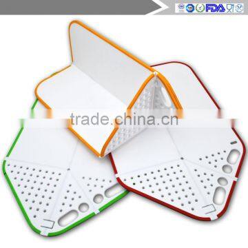 Moldiy Cutting Board Plus Colander 2 in 1 Chopping Board With Integrated Strainer Thanksgiving Gift for Her photo-6