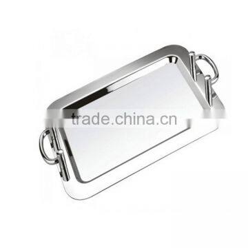 Elegant Hotel Kitchen Food Tray Metal Food Serving Tray photo-3