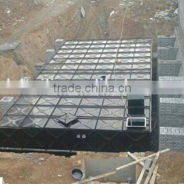 Underground Outside Stainless Steel Inside Hot Galvanized(BDF)tough Water Tank photo-3