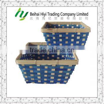 Handmade Woven Bamboo Gift Basket