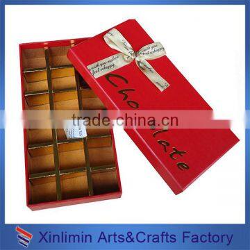 Professional manufacturer grade food packaging box with ribbon bow