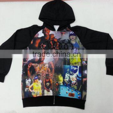 2014 long hoodies custom sublimation