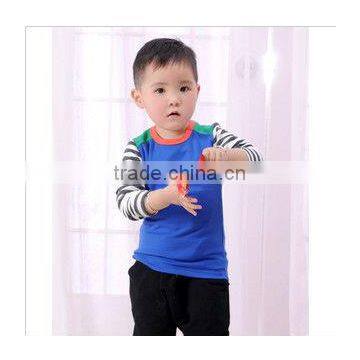 Boys t shirt cotton long sleeve colors fashion