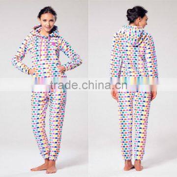 Newest Couple Pajamas With Coral Fleece Pajama ,high Quality Printing photo-6