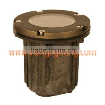 Well Lights-WLB01, Brass Low Voltage Landscape Lighting