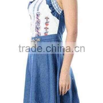 OEM Supply Woman Casual Dress Latest Design Fashion Boutique Dress photo-2