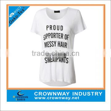 Wholesale custom loose fit running fitness sport shirt