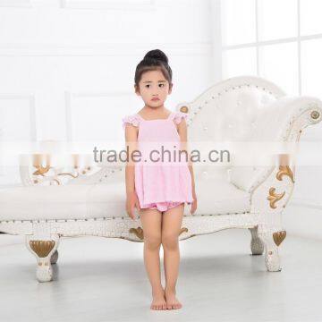 2016fashion New Design Confortable Popular Lace Swing Outfit Children Summer Beach Wear Clothes photo-3