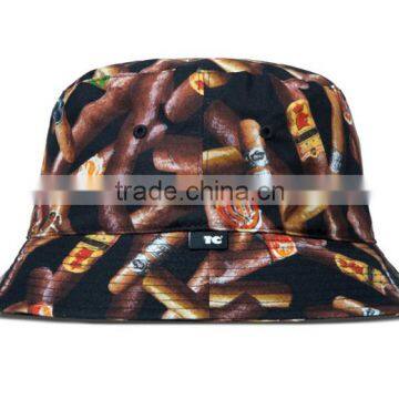 Hip Hop Colorful Beer Designer Colorful Bucket Hat photo-2