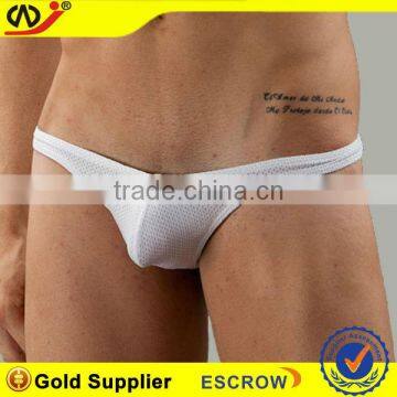 90 polyamide + 10% spandex thong hot selling sexy men thong 1001-DK WJ seamless thong