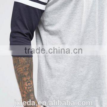 Design Your Own Summer 3/4 Raglan Sleeve Sports T-shirt From China Reliable Garment Factory Trade Assurance photo-3