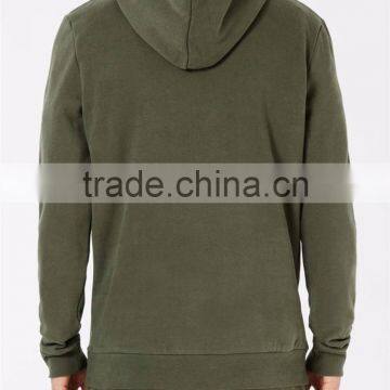 Plain Classic Fit Hoodie Khaki Army Green Oversized Men Sweat Shirts Custom Logo Design Clothings photo-2