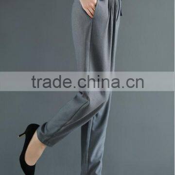 2016 Fashion Newly Designed Solid Comfortable Style Pants Women's, Slacks Wholesale