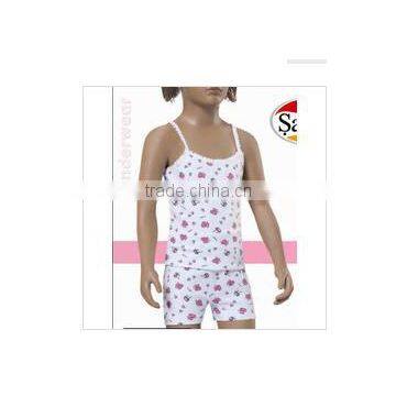 GIRLS NEW SINGLE JERSEY LYCRA BOXER SET PRINTS photo-6