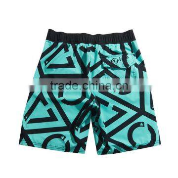 Fitted Man Soft Digital Printing Boardshorts Mens Multi Sports Shorts photo-2