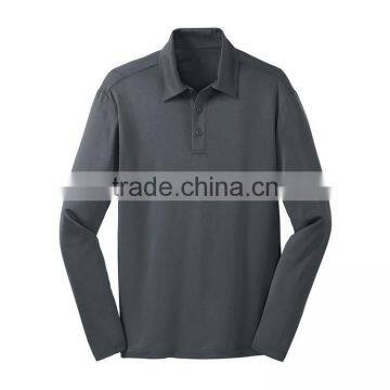 Wholesale Polo Shirts for Men Latest Custom Men Long Sleeve Collar T-shirt photo-3