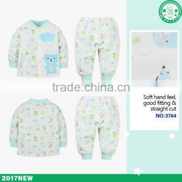 100% Soft Touch Cotton Cute Printing Children Apparel Kids Wear Set photo-2