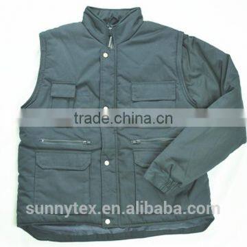 Winter Outdoor Removable Sleeve Working Jacket photo-2