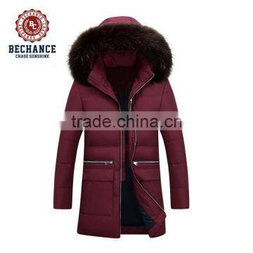 Wholesale Mens Fashion Winter Down Jacket With Fur photo-4