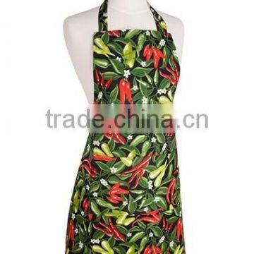 Wholesale Solid Color Cotton Cheap Vintage Kitchen Apron photo-2