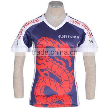 BSCI/ISO9001 Factory Dry Fit Breathable Fabric Italy Sublimation Ink Hotsale Cheap Sublimated Sportswear photo-3