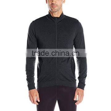 Factory direct excellent quality men running seamless jacket