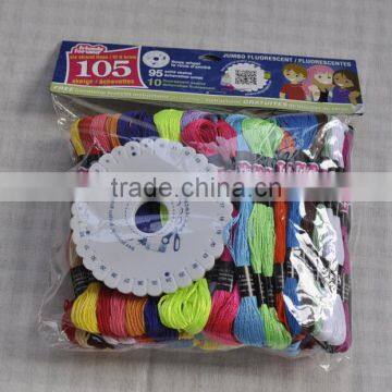 friendship bracelet 100% cotton thread (105 colors)