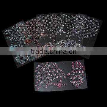 Women Sticker Custom Body Art Multicolor Glitter Removable Temporary Tattoo Sticker photo-2