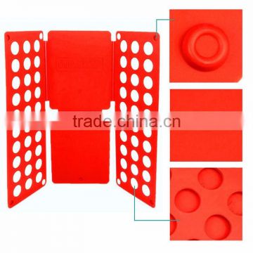 Clothes/T Shirt Folder Blue Plastic 5mm Thickness Shirt Folding Board Easy and Fast Laundry Folder