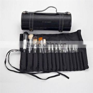 14pcs good quality private label brush make up set with leather box