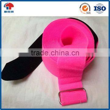 Heavy Duty Strong Reusable Pallet Straps Hook Loop Adjustment with buckles 5cm*5M