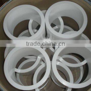 100%virgin White Ptfe Extruded/molded Tube/ptfe Pipe