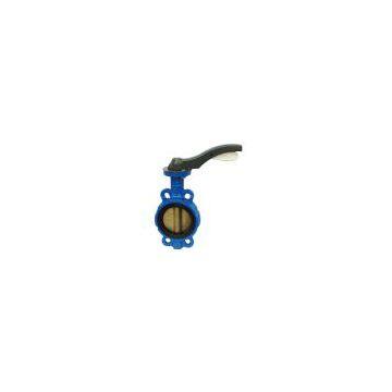Aluminium lever operated butterfly valve