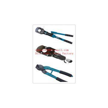 Cable cutter with ratchet system,Cable scissors
