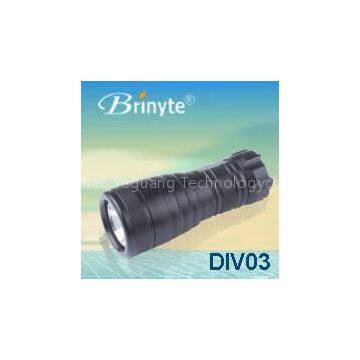Brinyte dry battery power led dive torch
