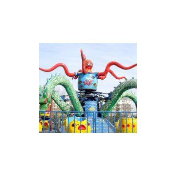 amusement park equipment rides rotating octopus for sale