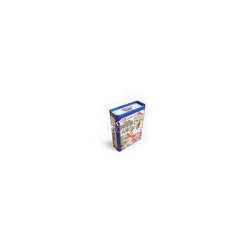 Kellogg\'s Small Metal Rectangular Tin Can Coin Bank With Printing And Embossing