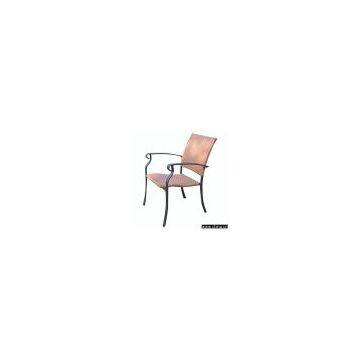 Aluminum-Rattan Chair