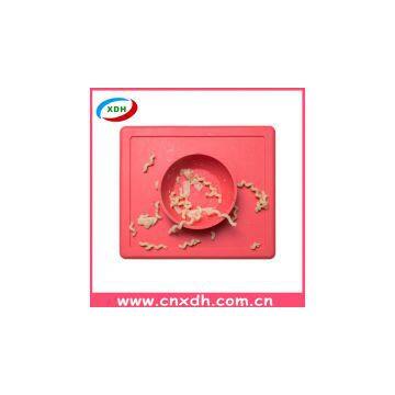 2016 Simple Wash and Eco-friendly Silicone Placemat with Bowl
