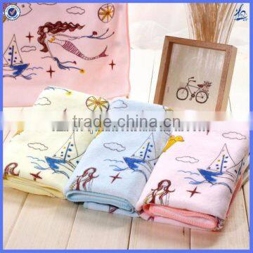 soft printed microfiber hand towel