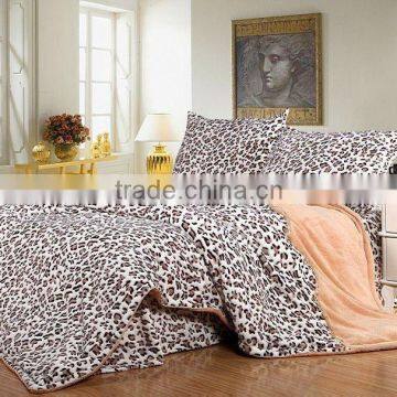 100% Polyester Printed Coral Fleece Blanket